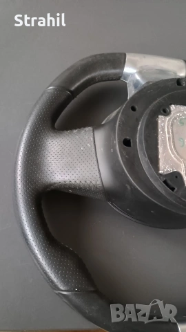 ОРИГИНАЛЕН КОЖЕН ВОЛАН ЗА FIAT 500 ABARTH 595, снимка 6 - Части - 53599466