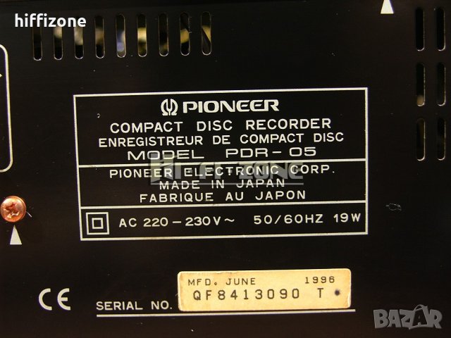Записвачка Pioneer pdr-05, снимка 8 - Ресийвъри, усилватели, смесителни пултове - 35864797
