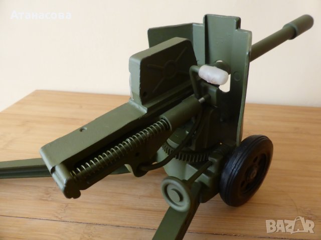 Руско метално оръдие играчка, снимка 4 - Антикварни и старинни предмети - 44375960