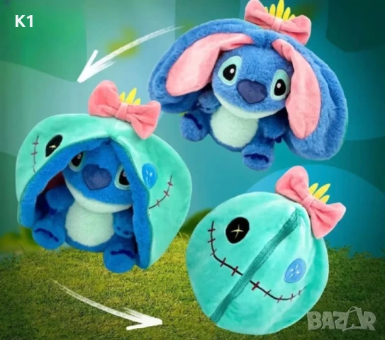 Плюшена играчка Стич, плюшен Stitch