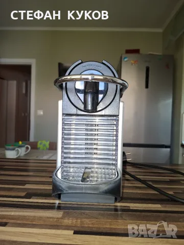NESPRESSO DE'LONGHI Pixie Silver Оригинална капсулна машина EN124.S, снимка 5 - Кафемашини - 56142546
