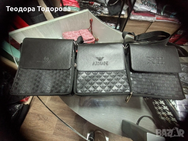 Мъжки портмонета и чанти, снимка 3 - Портфейли, портмонета - 52420222