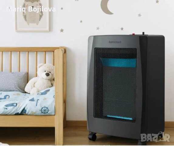 Газов отоплител Taurus Tropicano Compact Blue Flame, 3 нива на мощност, 4200W, снимка 6 - Отоплителни печки - 51515587