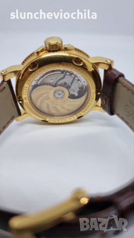 Breguet Marine Big Date Silver Dial Yellow Gold часовник, снимка 3 - Мъжки - 44278016