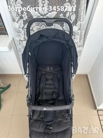 Детска количка Kinderkraft Askoy + Зимно чувалче и покривало за дъжд, снимка 3 - Детски колички - 51282768