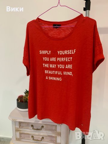 Дамска тениска в размер XL, снимка 10 - Тениски - 44308957