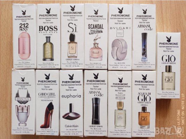 Промоция! Мини парфюми тестери 45 мл. с дълготраен аромат, снимка 1 - Унисекс парфюми - 41632576
