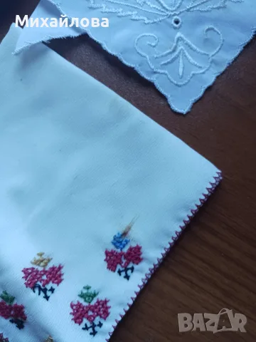 Сватбени ретро кърпички бродерия , снимка 11 - Декорация за дома - 55711069