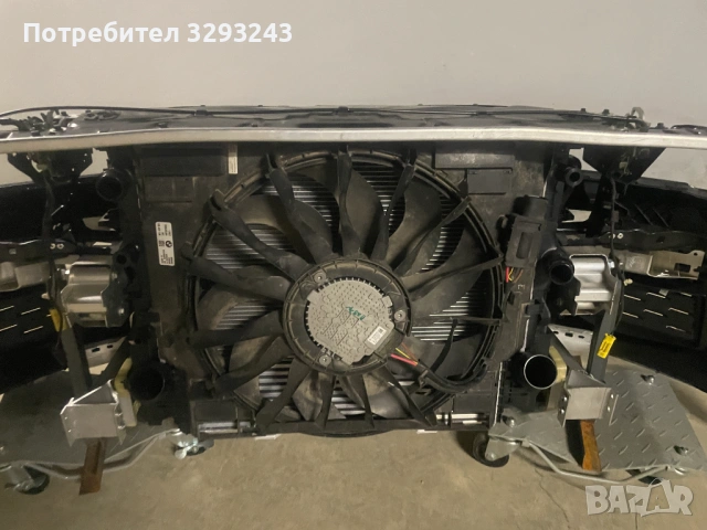 Напълно окомплектована предна броня и преден панел за BMW 5 G30 LCI M SPORT, снимка 4 - Части - 53801972