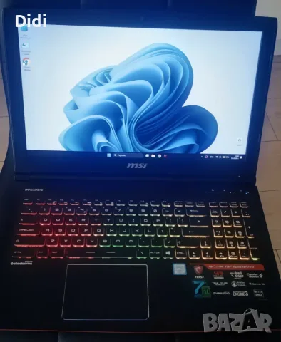 Геймърски лаптоп  MSI