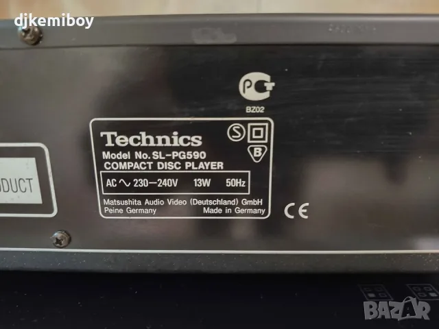 Tehnics Compact disk player sl-pg590 , снимка 5 - Ресийвъри, усилватели, смесителни пултове - 56152439