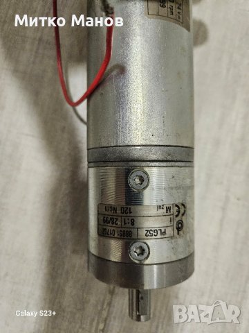 dc мотор с редуктор, енкодер и спирачка, снимка 2 - Електродвигатели - 41870110