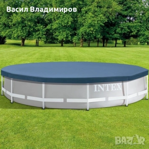 Покривало за басейн - 366см - Intex Metal Frame Pool, снимка 2 - Басейни и аксесоари - 53506466