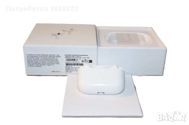 apple airpods pro 2nd generation слушалки, снимка 12 - Слушалки, hands-free - 52964749