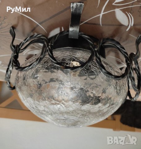 Ретро лампа от ковано желязо