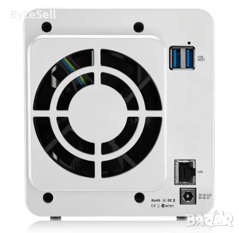 TerraMaster F2-210 — компактен NAS сървър с четириядрен процесор, снимка 2 - Външни хард дискове - 56231345