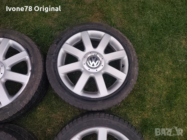 ПРОМОЦИЯ АЛУМИНИЕВИ ДЖАНТИ за VW 5x112 17цола.Отлично състояние., снимка 5 - Гуми и джанти - 53727077