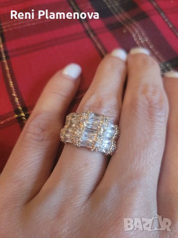 Бутиков златен пръстен, снимка 2 - Пръстени - 41267844