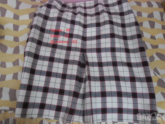  лот от 5 бр.вълнени поли от качествени вълнени платове , снимка 2 - Поли - 50174253