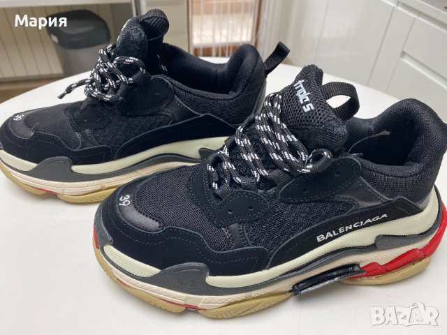 Чисто нови маратонки Balenciaga номер 39, черни, снимка 1