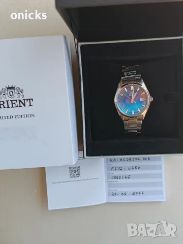 ORIENT RA-AC0R09L Stretto – Лимитиран модел Contemporary 2300 броя, снимка 5 - Мъжки - 55833324