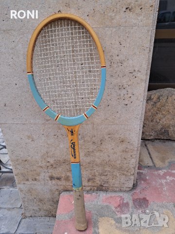Дървена ракета да тенис, снимка 2 - Тенис - 41167849