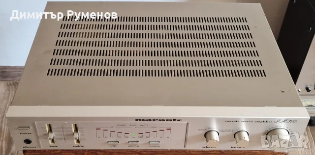 Усилвател MARANTZ PM-310 / VINTAGE JAPAN – 1981/82 г., снимка 5 - Ресийвъри, усилватели, смесителни пултове - 55967308