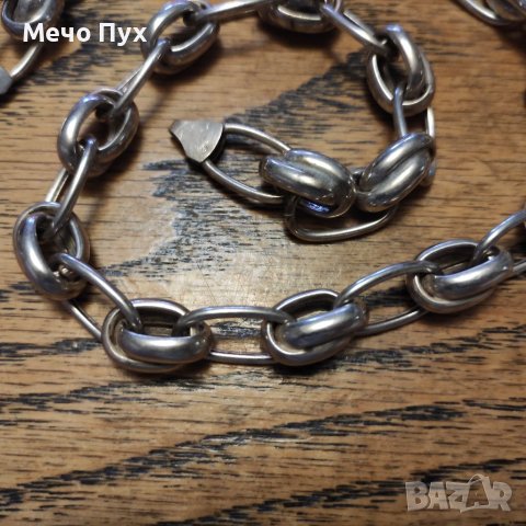 Сребърен ланец (154), снимка 2 - Колиета, медальони, синджири - 40780792