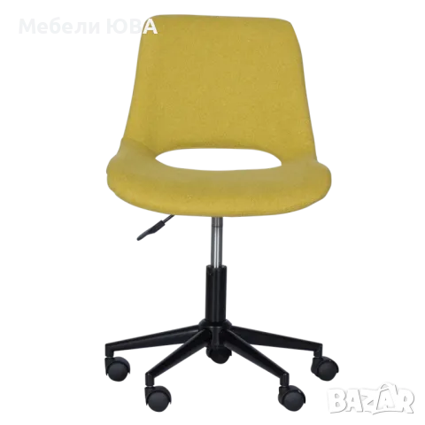 ОФИС КРЕСЛО 7020 - ЖЪЛТ, снимка 2 - Столове - 50274083