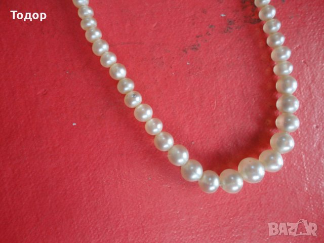 Колие гердан от перли 3, снимка 2 - Колиета, медальони, синджири - 40391247