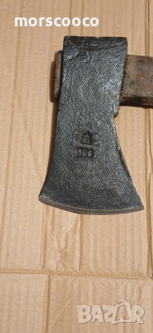 Рядък голям немски топор - 1700гр. , снимка 2 - Антикварни и старинни предмети - 53406448