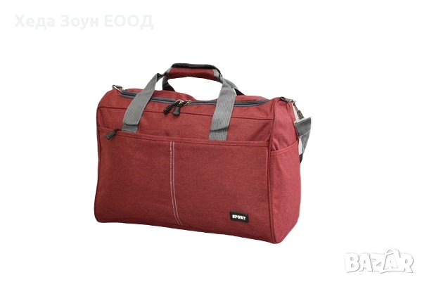 Сак за Ръчен багаж 40x30x20 Авио Черен/Сив/Син/Червен, снимка 4 - Чанти - 40823397