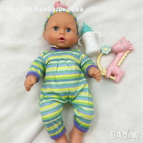 Кукла бебе My Sweet Love с 10 звука и аксесоари – идеален подарък за малки грижещи се сърца, снимка 2 - Кукли - 52824955