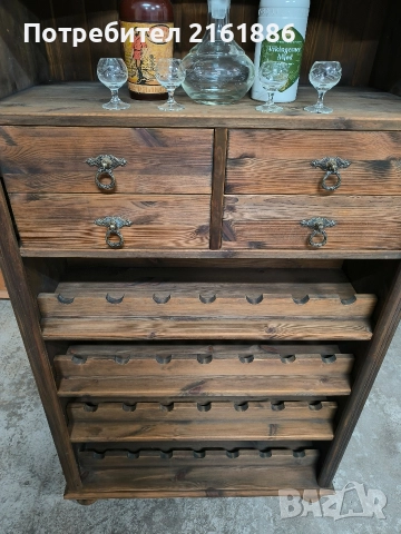 Шкаф за алкохол и вино , снимка 4 - Шкафове - 52885624