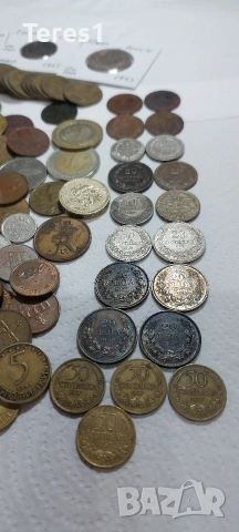 Монети голям лот над 240бр., снимка 8 - Нумизматика и бонистика - 53101802
