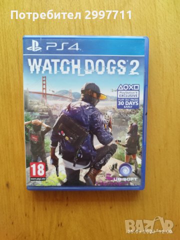Игра за PS4 WATCH DOGS 2, снимка 1 - Игри за PlayStation - 42282599