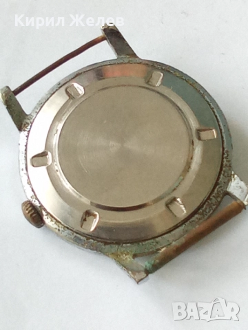 Механизъм с циферблат от стар ръчен часовник 51449, снимка 3 - Мъжки - 52272815