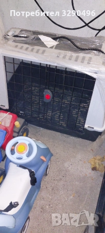 Клетка за транспорт на кучета  Atlas Car 80: 82/51/61см