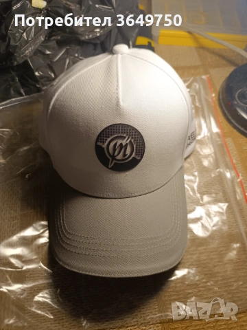 Шапка с козирка Preston White PI Logo Cap