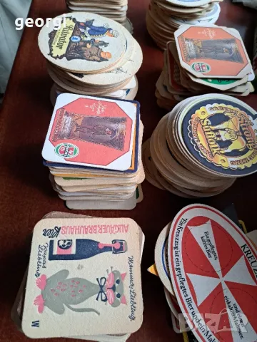 голяма немска колекция подложки за чаши бира   4/1