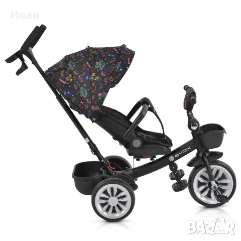 ТОП ЦЕНА!НОВО!Детска триколка Byox Space с регулируема облегалка,EVA гуми, снимка 6 - Детски велосипеди, триколки и коли - 49179371