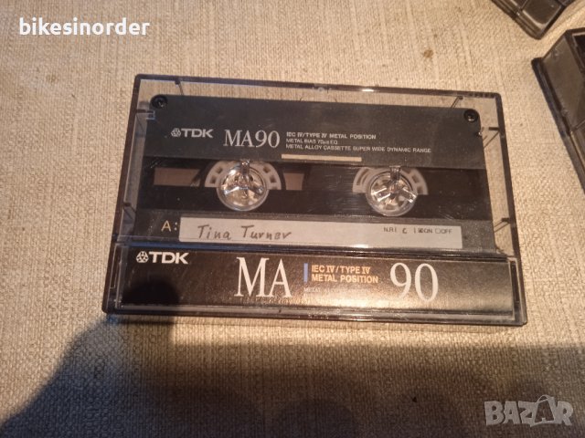TDK MA 90 Type IV 5бр метални касети, снимка 2 - Декове - 40886857
