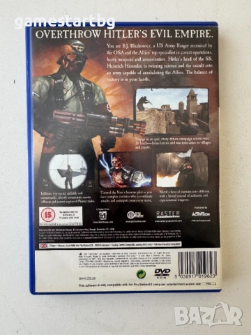 Return to Castle Wolfenstein: Operation Resurrection за PS2, снимка 2 - Игри за PlayStation - 53754939