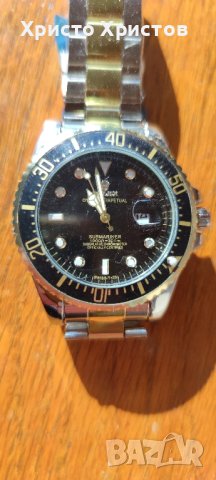  Мъжки луксозен часовник Rolex Submariner , снимка 10 - Мъжки - 41513203