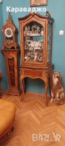 Антична Френска Витрина, снимка 5 - Секции и витрини - 50523792