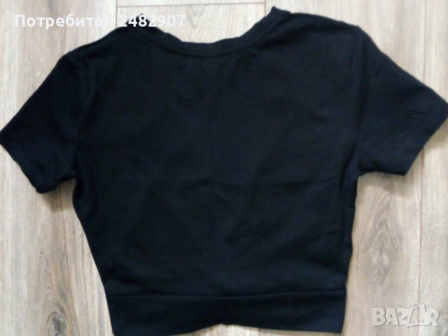 Къса дамска блуза ZARA - 100 % памук , снимка 3 - Корсети, бюстиета, топове - 42354066