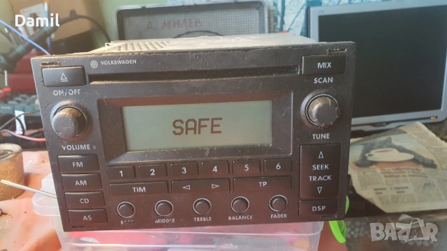 плеър,CD vw RCD200 (passat b5.5,golf 4 след 2002, шаран) , снимка 5 - Части - 44500555