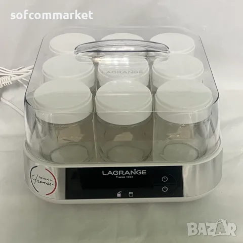 Уред за Кисело Мляко LAGRANGE 459002 с Гаранция  (Произведен във Франция) 