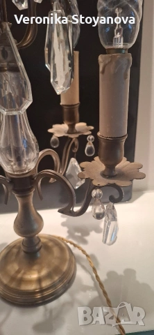 Старинна френска лампа, снимка 3 - Антикварни и старинни предмети - 53350617