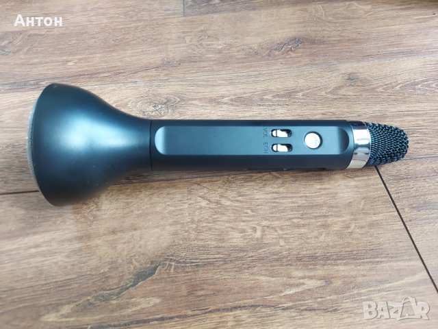 Чисто нов BLUETOOTH БЕЗЖИЧЕН микрофон с вградена колона, снимка 4 - Караоке - 41913291